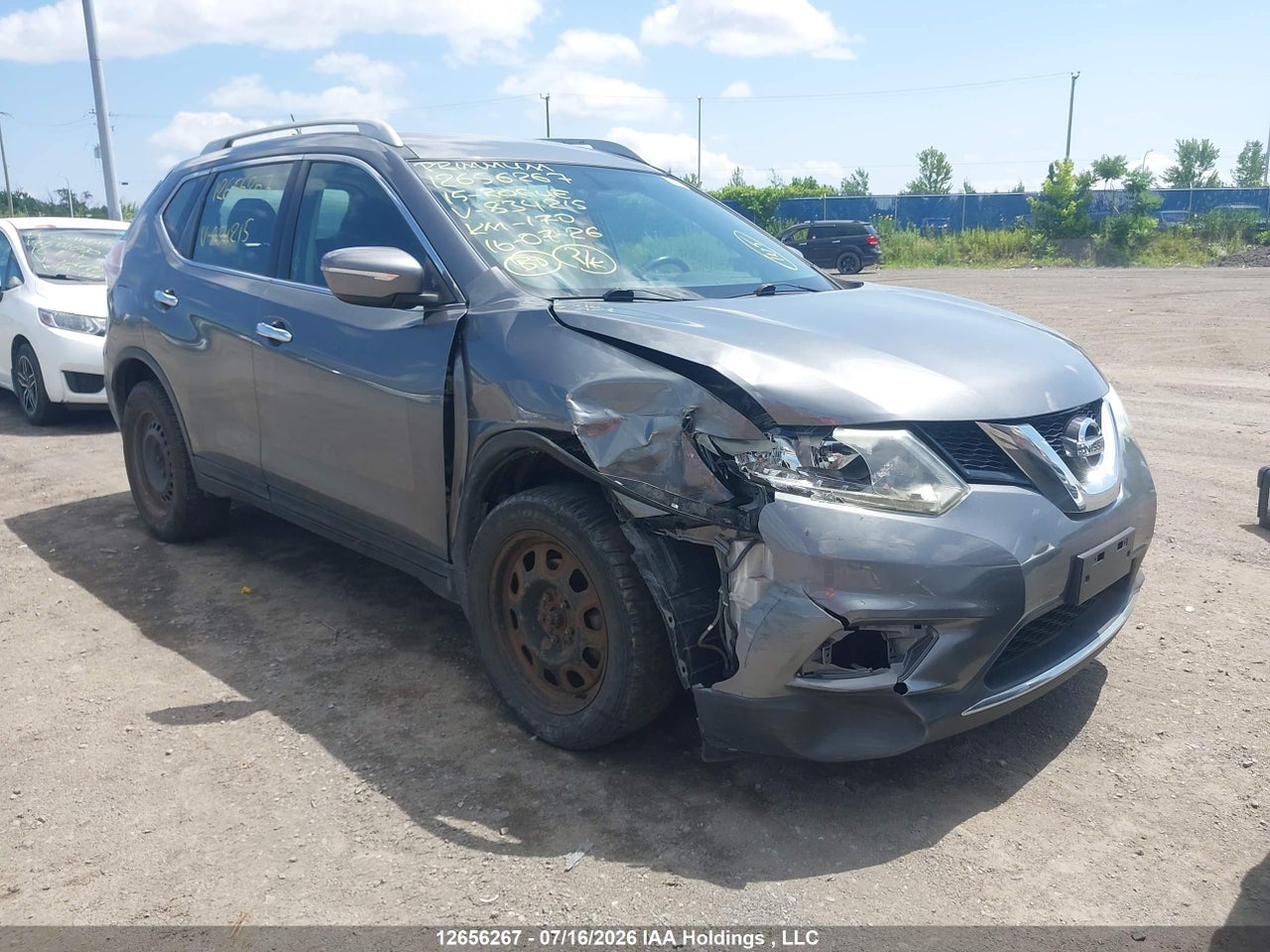 2015 NISSAN ROGUE S/SV thumbnail 2