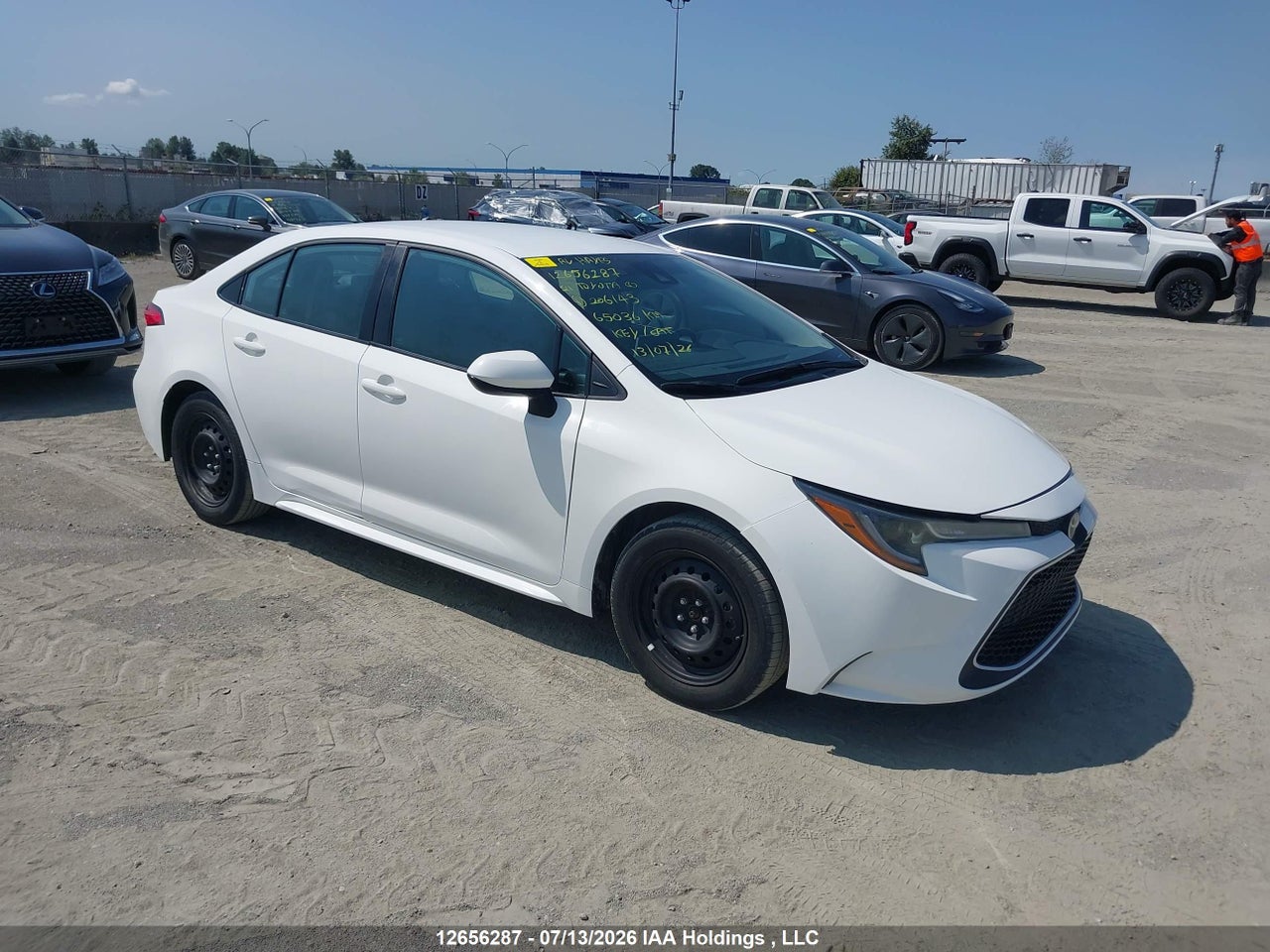 2021 TOYOTA COROLLA LE thumbnail 2