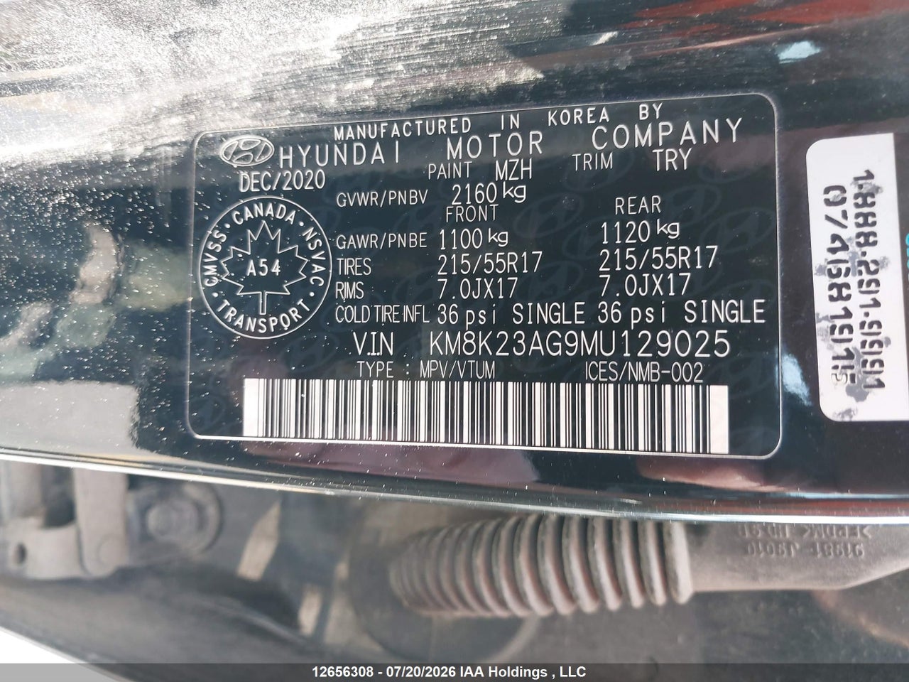 2021 HYUNDAI KONA ELECTRIC PREFERRED thumbnail 10