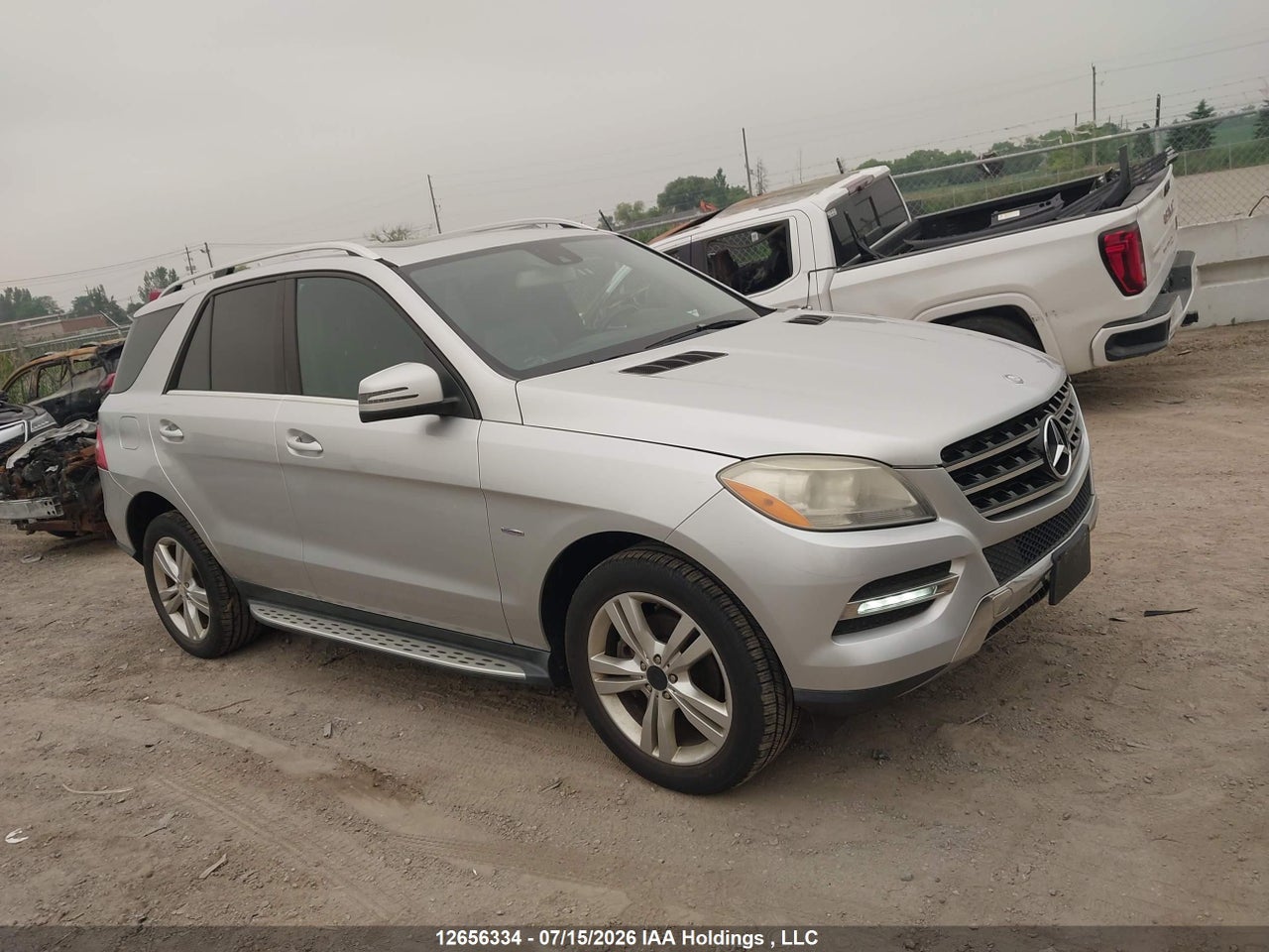 2012 MERCEDES BENZ ML 350 4MATIC thumbnail 2