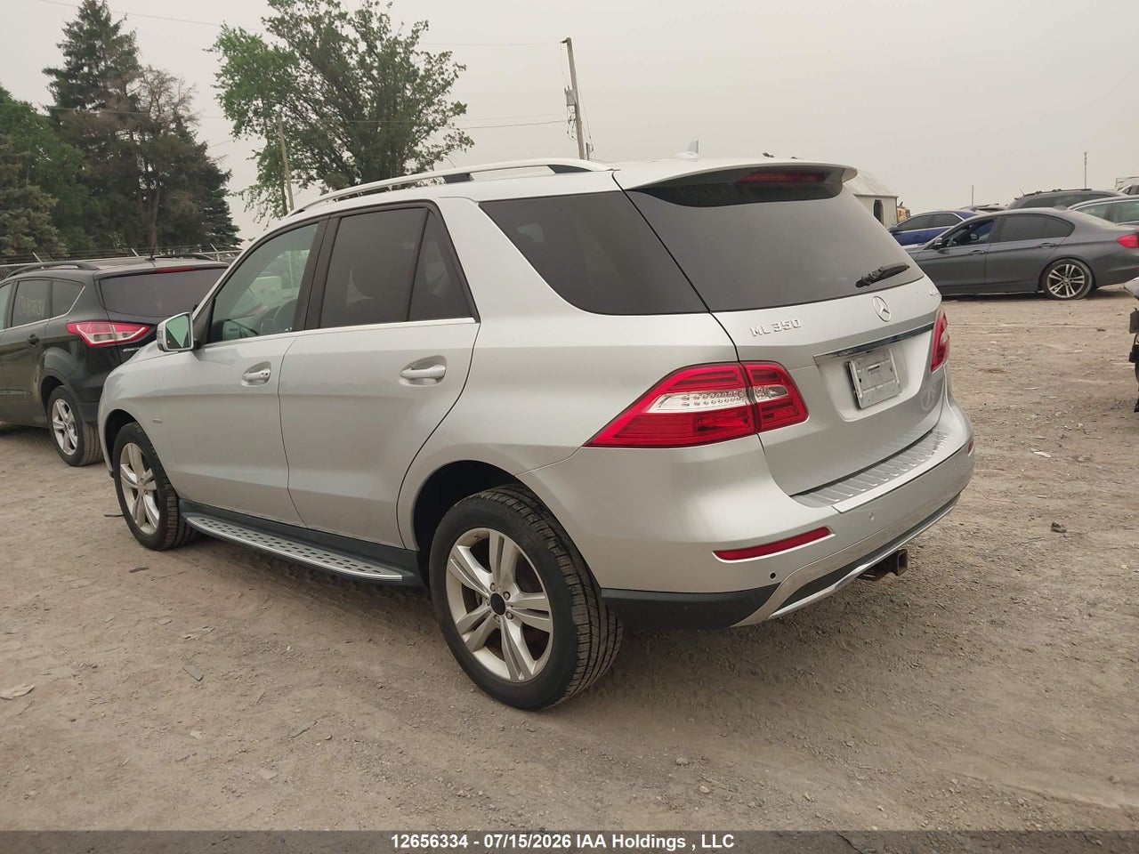 2012 MERCEDES BENZ ML 350 4MATIC thumbnail 4