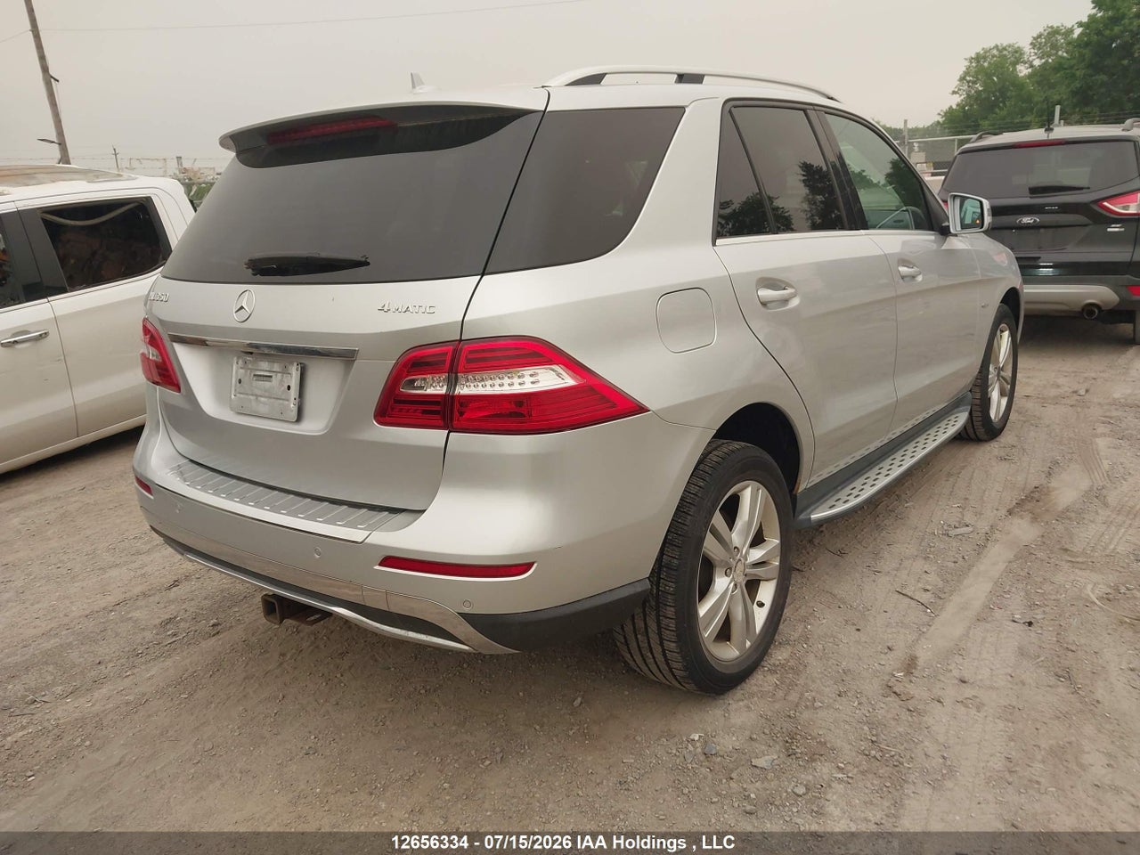 2012 MERCEDES BENZ ML 350 4MATIC thumbnail 5