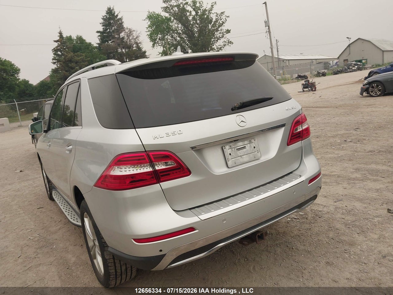 2012 MERCEDES BENZ ML 350 4MATIC thumbnail 7