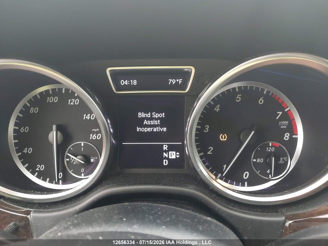 2012 MERCEDES BENZ ML 350 4MATIC thumbnail 8
