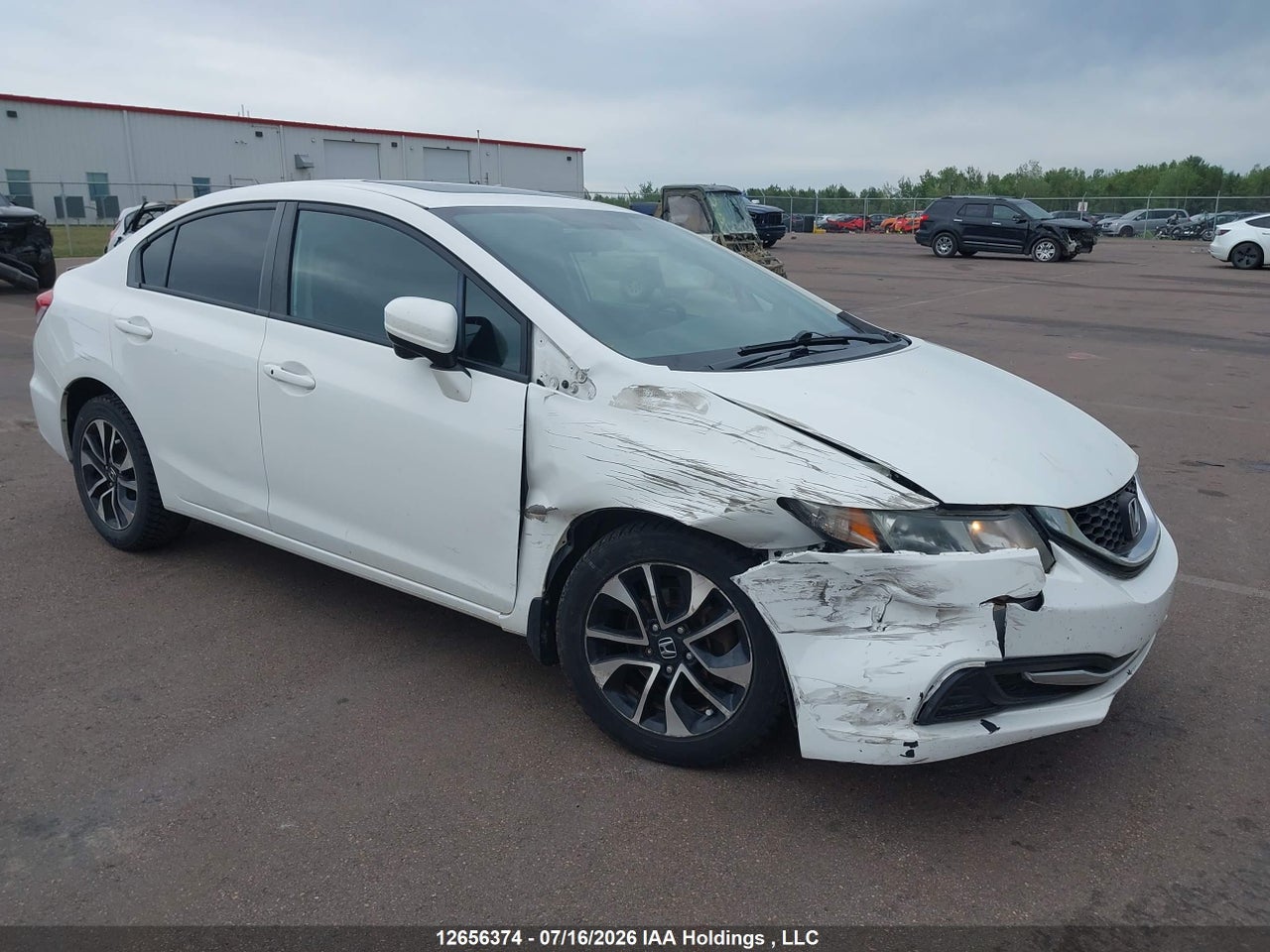 2014 HONDA CIVIC LX thumbnail 2