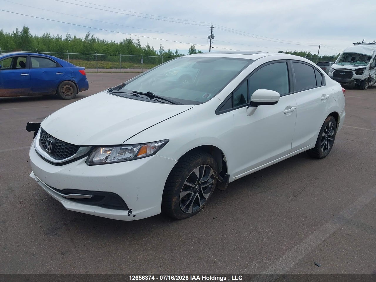 2014 HONDA CIVIC LX thumbnail 3