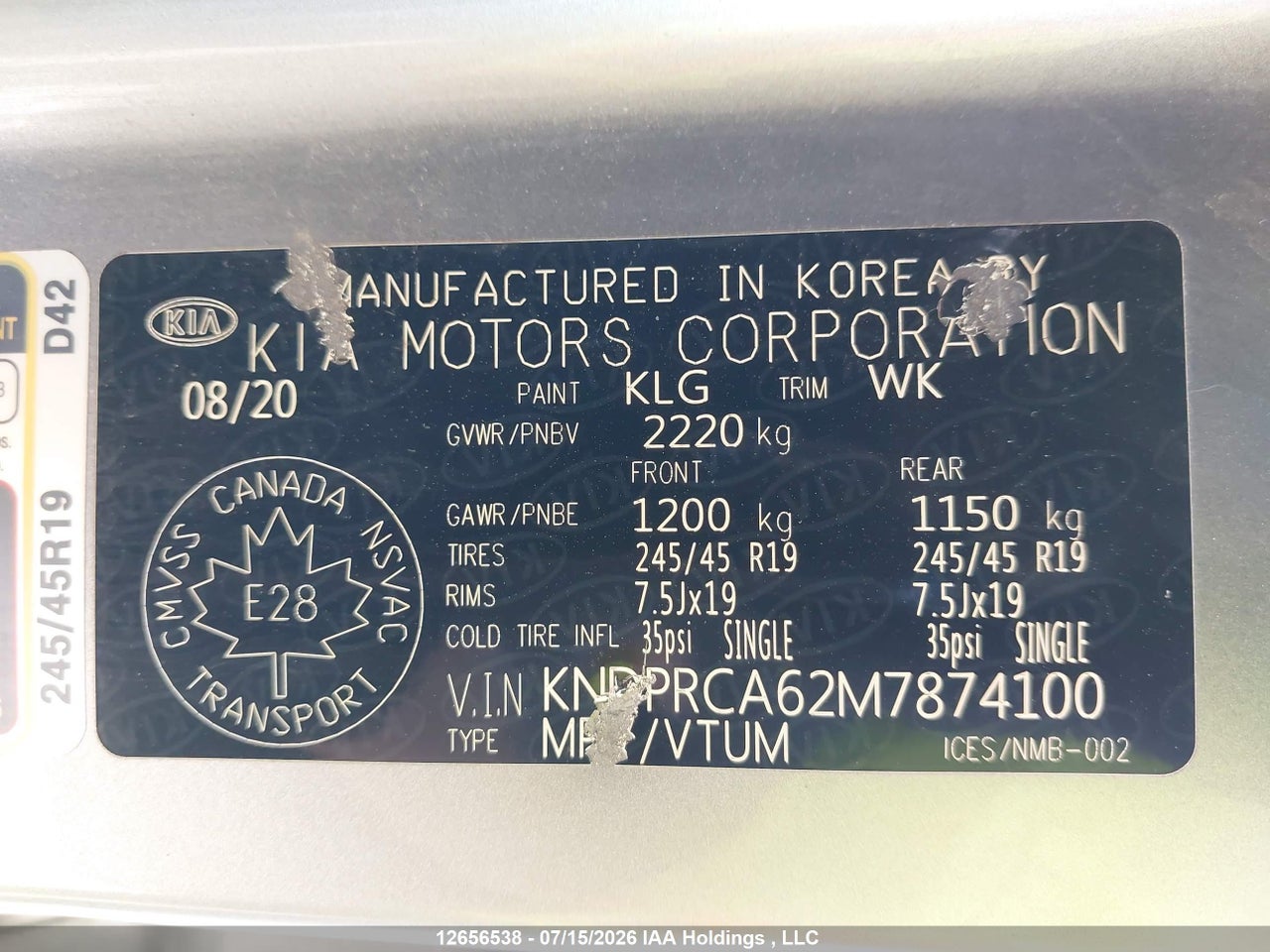 2021 KIA Sportage SX thumbnail 10