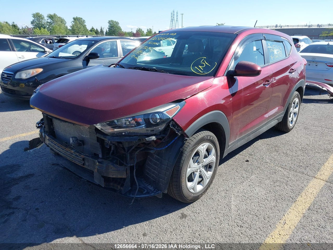 2016 HYUNDAI TUCSON thumbnail 3