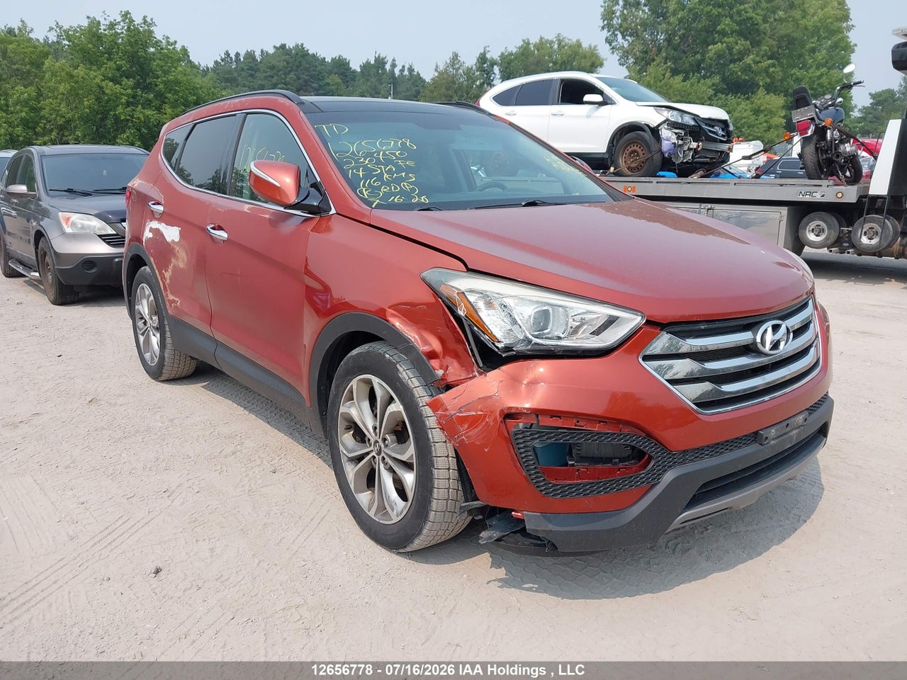 2014 HYUNDAI SANTA FE SPORT 2.0T SE thumbnail 2