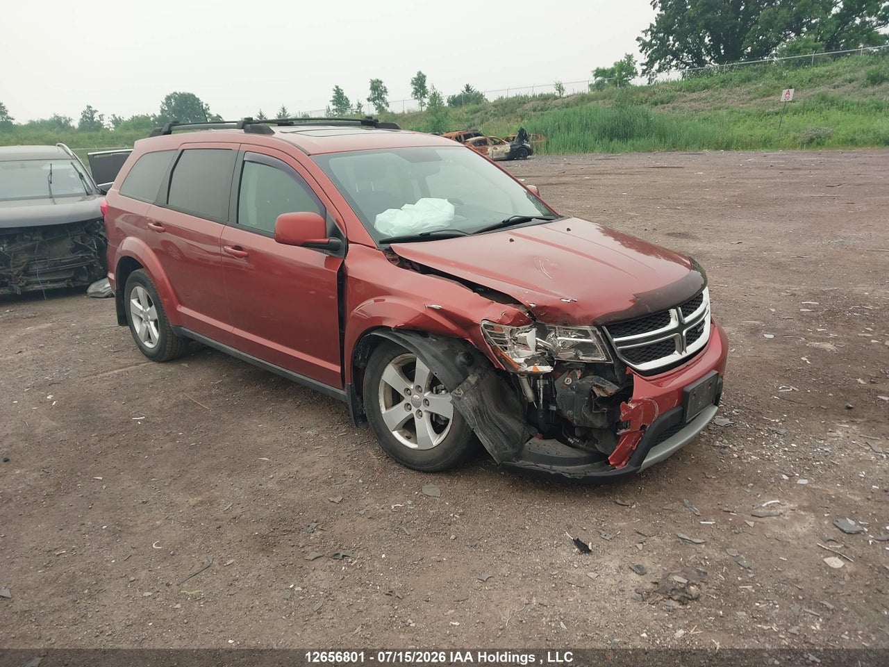 2012 DODGE JOURNEY SXT thumbnail 2