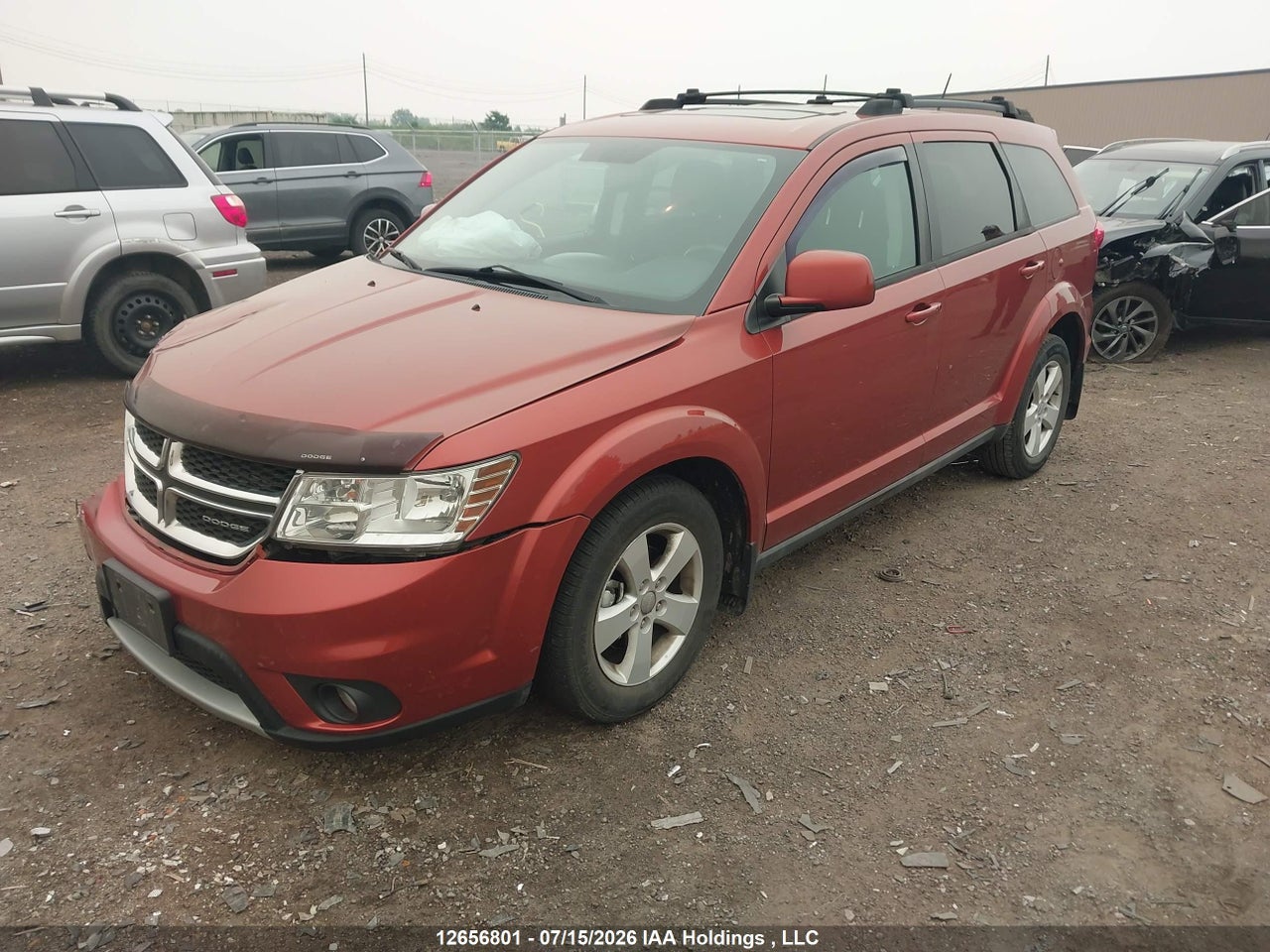 2012 DODGE JOURNEY SXT thumbnail 3