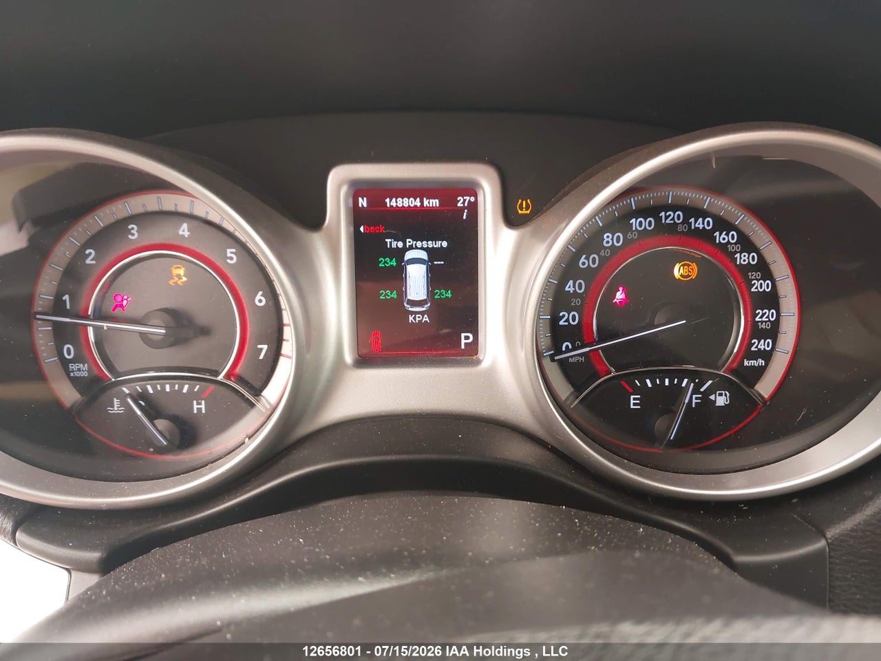2012 DODGE JOURNEY SXT thumbnail 8