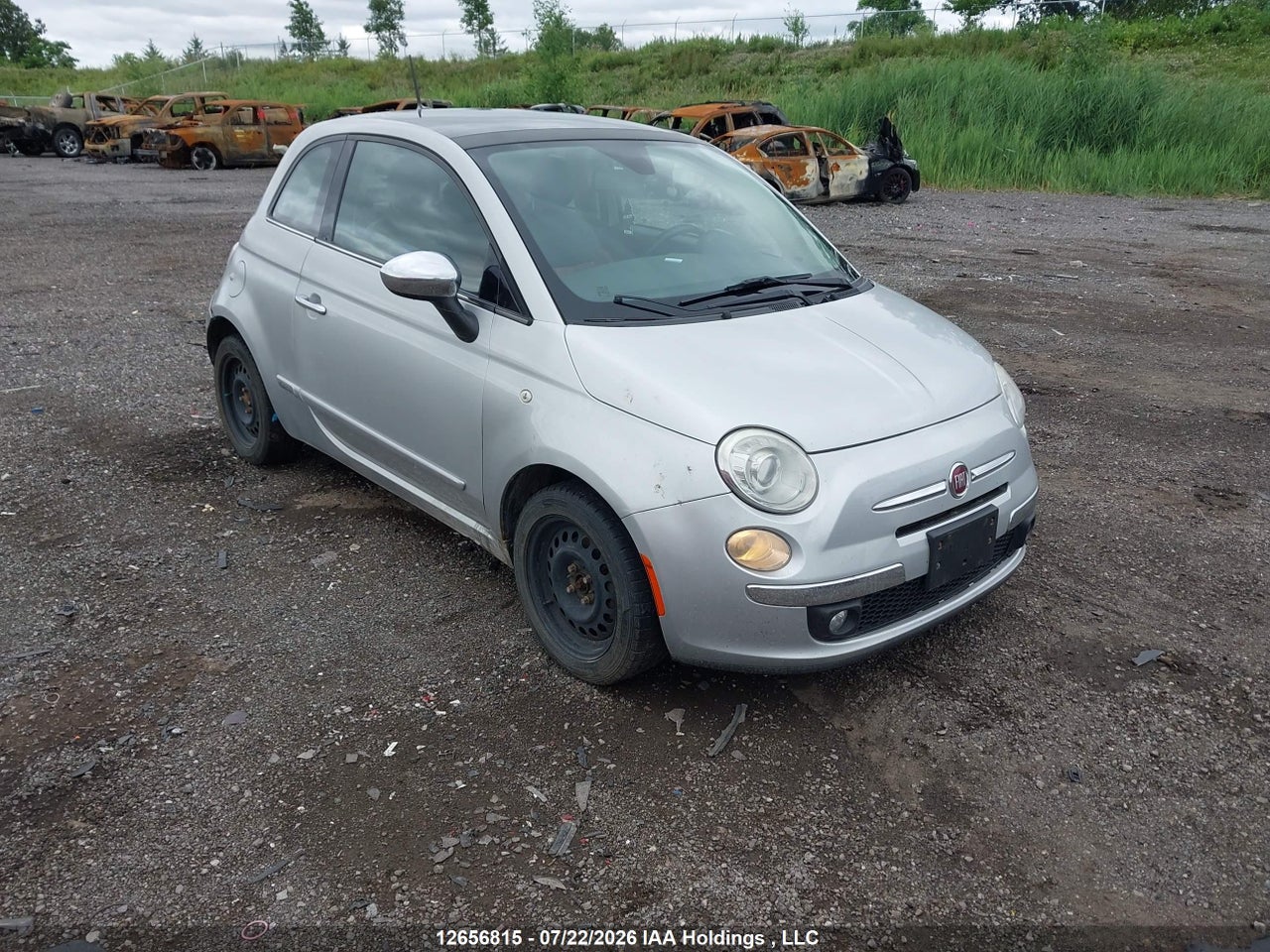 2012 FIAT 500 LOUNGE thumbnail 2