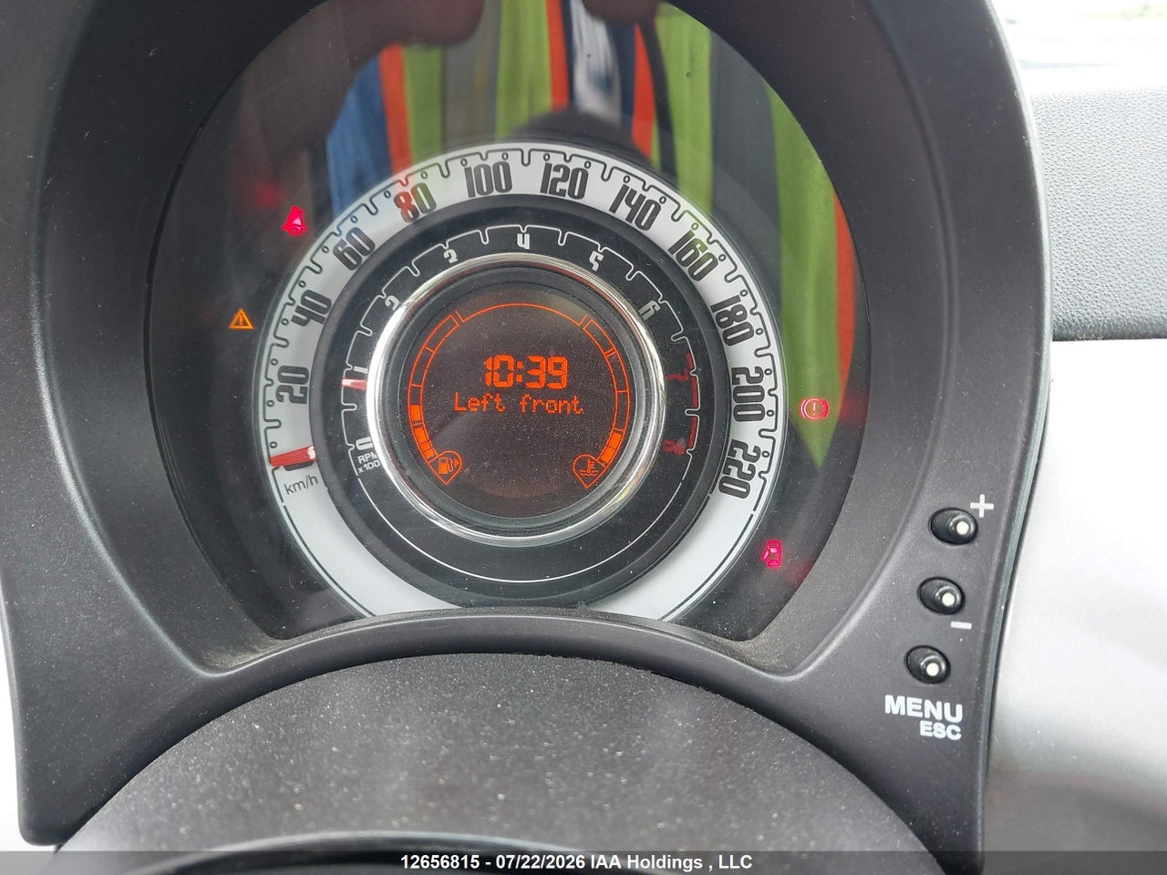 2012 FIAT 500 LOUNGE thumbnail 8