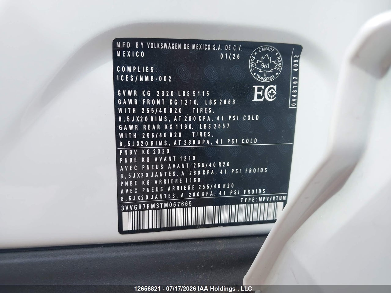 2026 VOLKSWAGEN TIGUAN COMFORTLINE R-LINE BLACK EDITION 4MOTION thumbnail 10