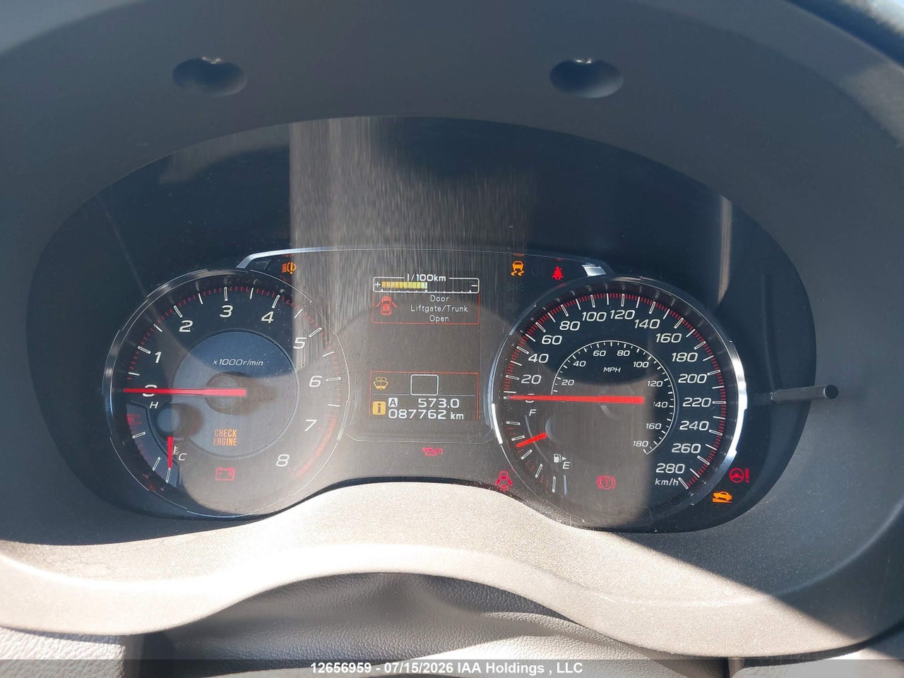 2019 SUBARU WRX SPORT-TECH thumbnail 8