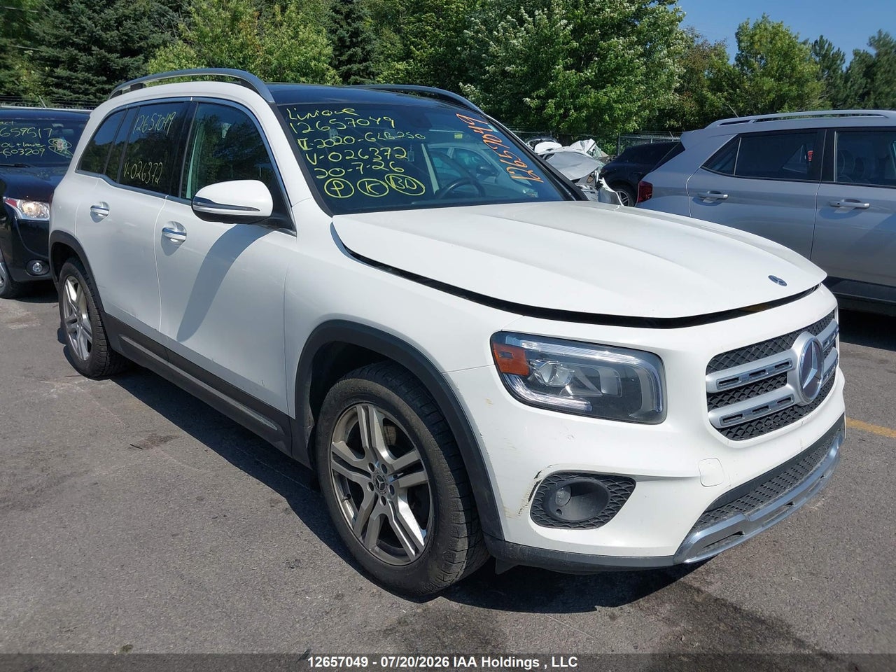 2020 MERCEDES BENZ GLB 250 4MATIC thumbnail 2