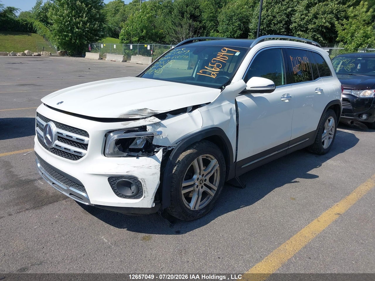 2020 MERCEDES BENZ GLB 250 4MATIC thumbnail 3
