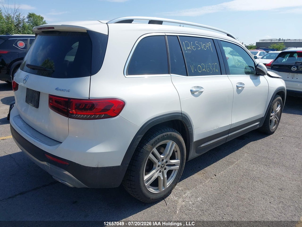 2020 MERCEDES BENZ GLB 250 4MATIC thumbnail 5