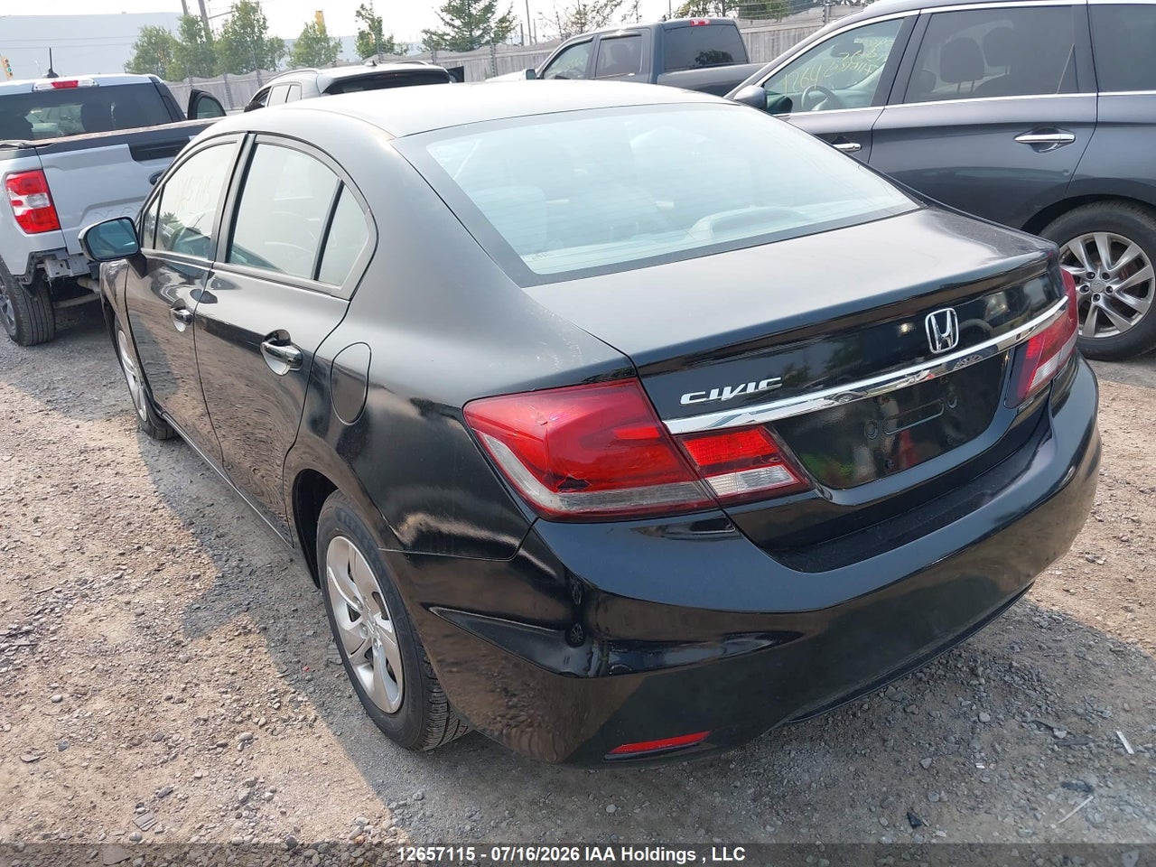 2015 HONDA CIVIC LX thumbnail 4