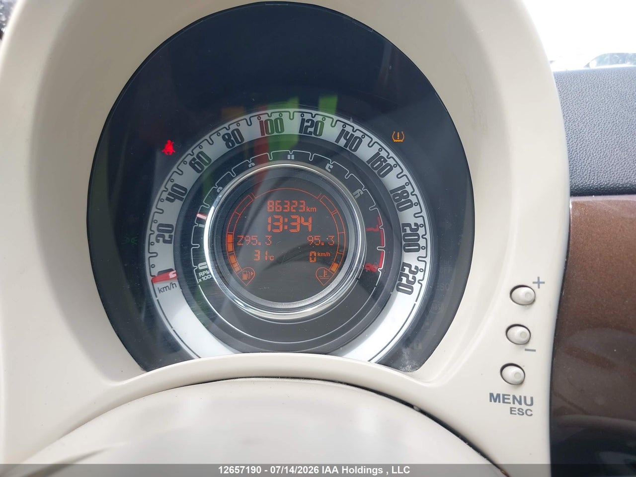 2012 FIAT 500 POP thumbnail 8