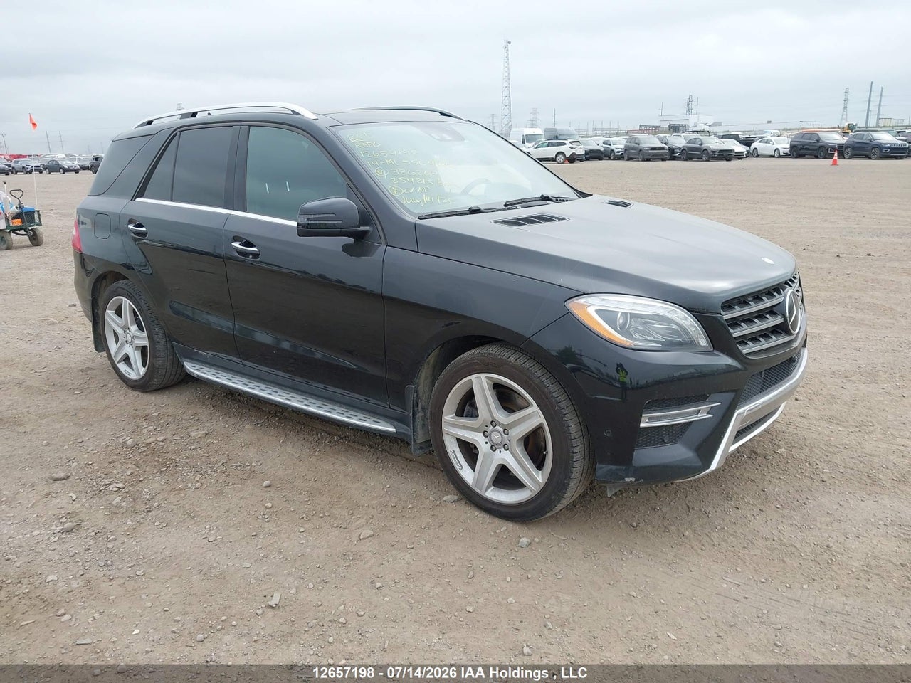 2014 MERCEDES BENZ ML 550 4MATIC thumbnail 2