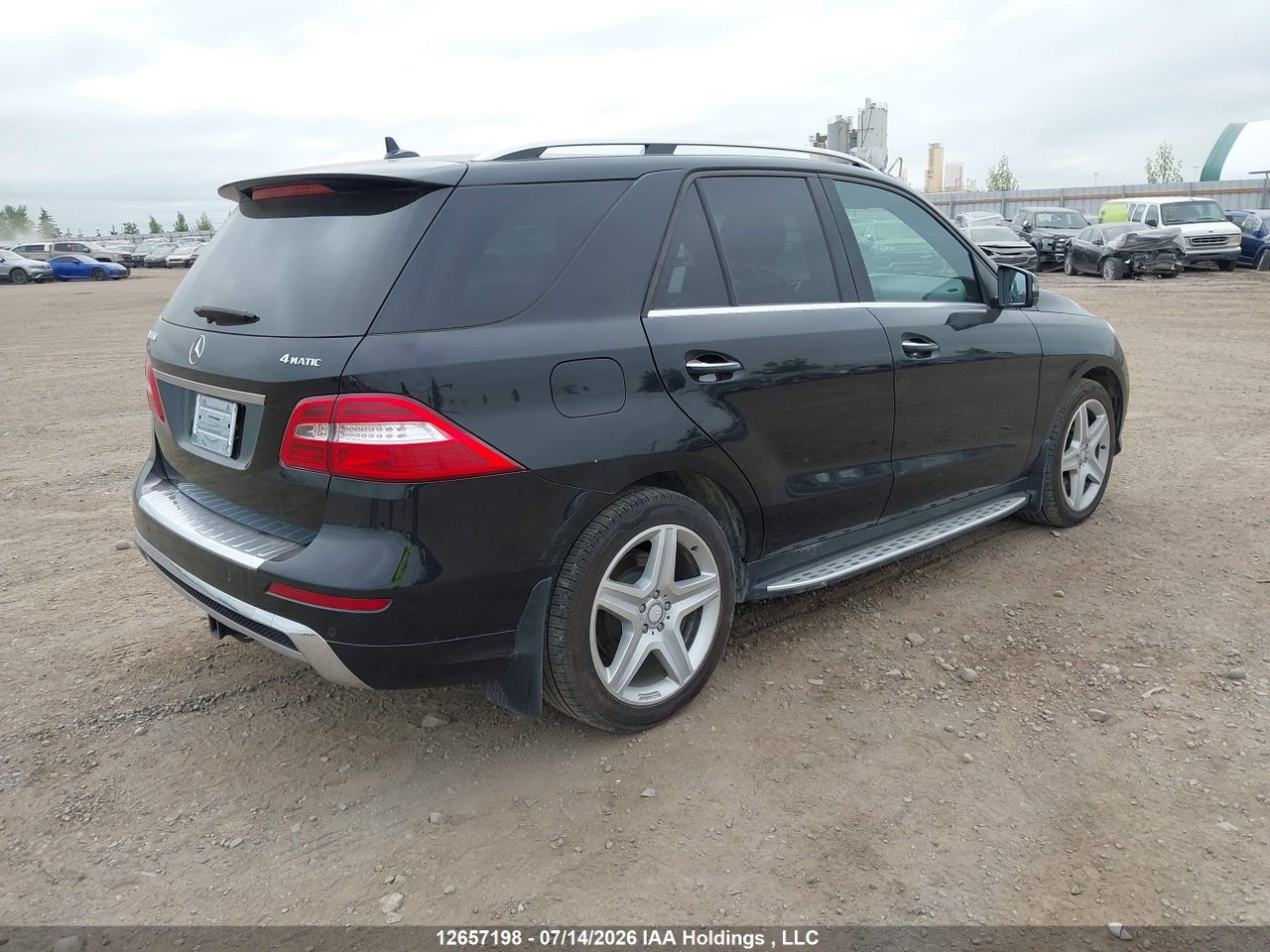2014 MERCEDES BENZ ML 550 4MATIC thumbnail 5