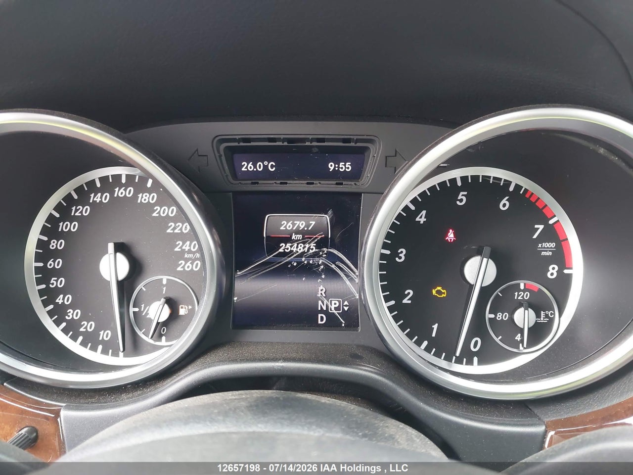 2014 MERCEDES BENZ ML 550 4MATIC thumbnail 8