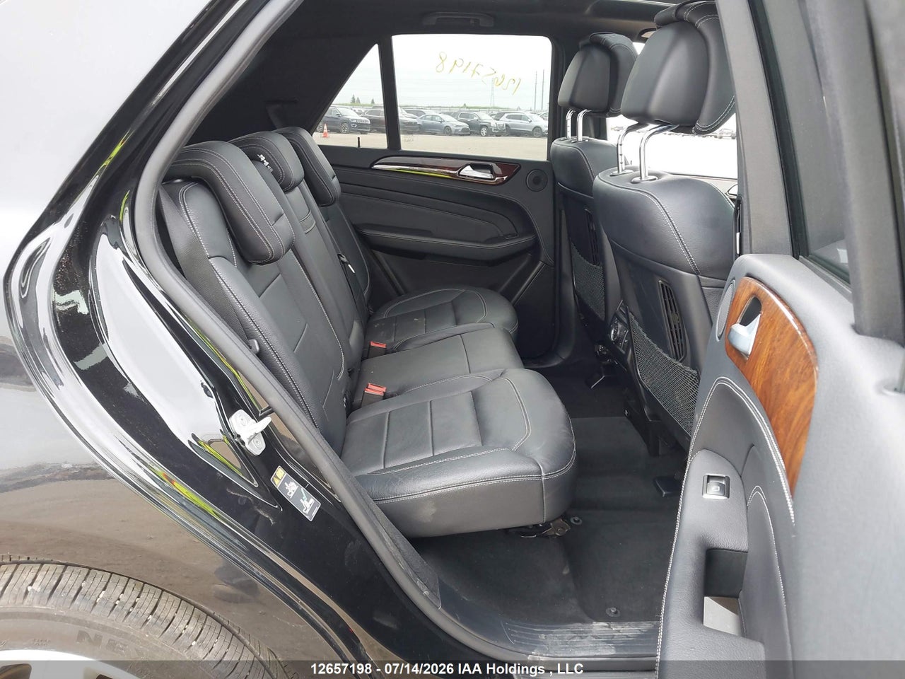 2014 MERCEDES BENZ ML 550 4MATIC thumbnail 9
