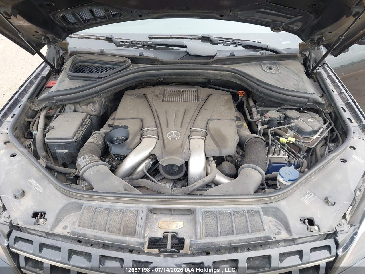 2014 MERCEDES BENZ ML 550 4MATIC thumbnail 10