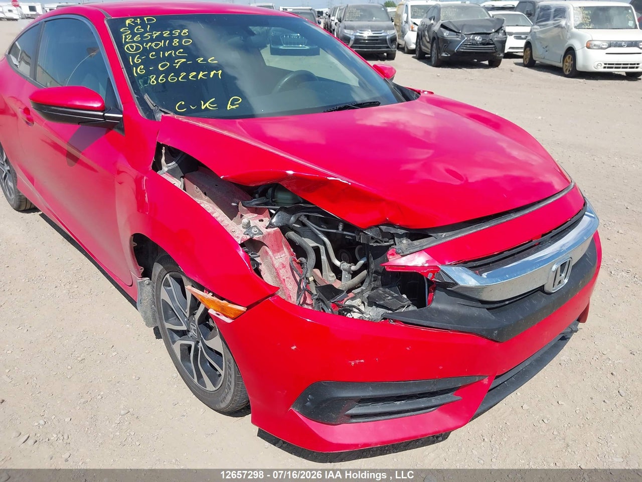2016 HONDA CIVIC thumbnail 7