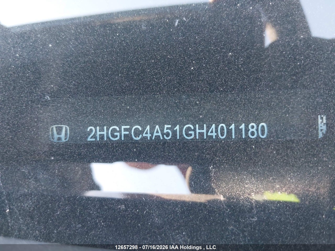 2016 HONDA CIVIC thumbnail 10