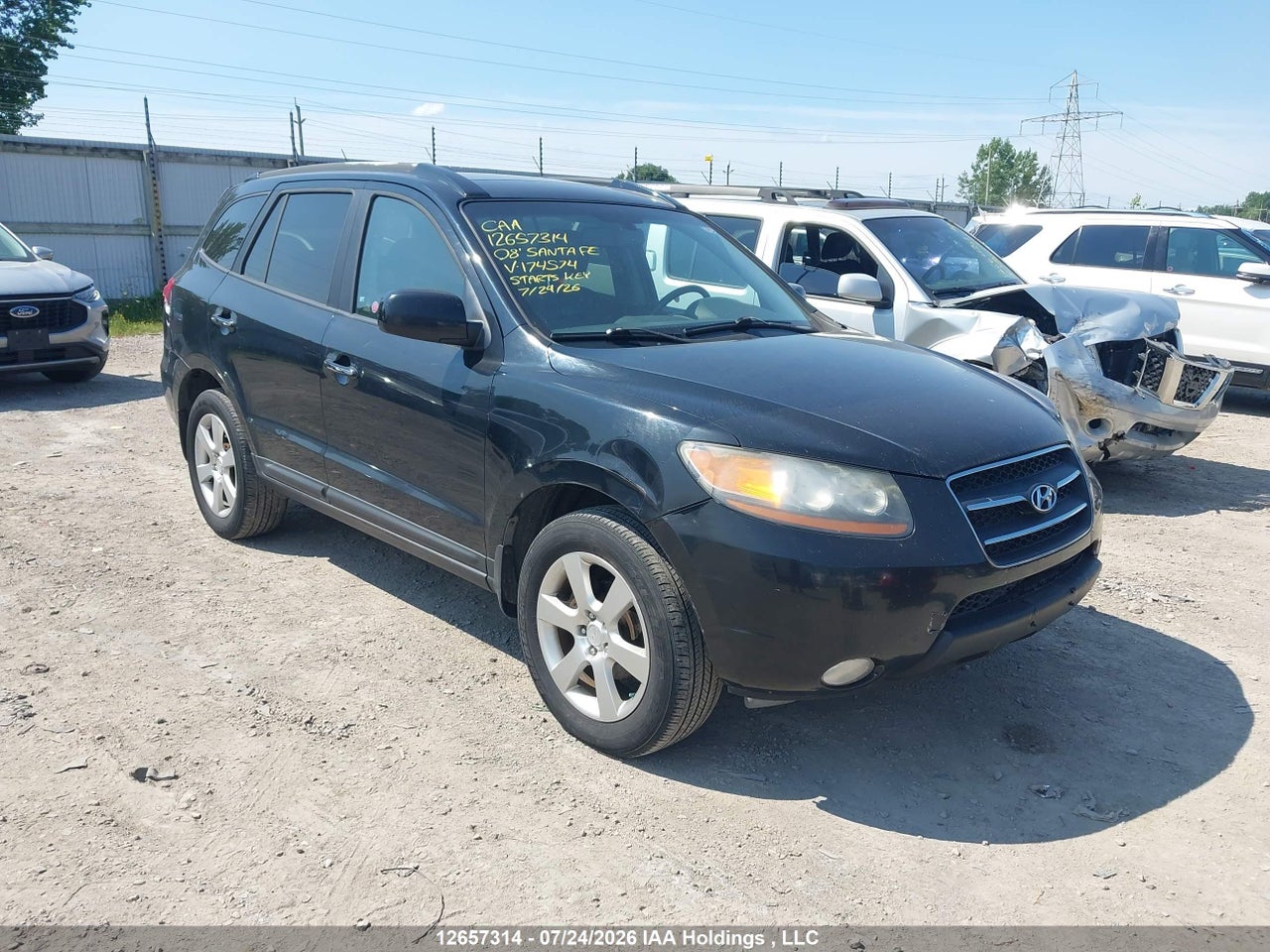 2008 HYUNDAI SANTA FE LIMITED thumbnail 2