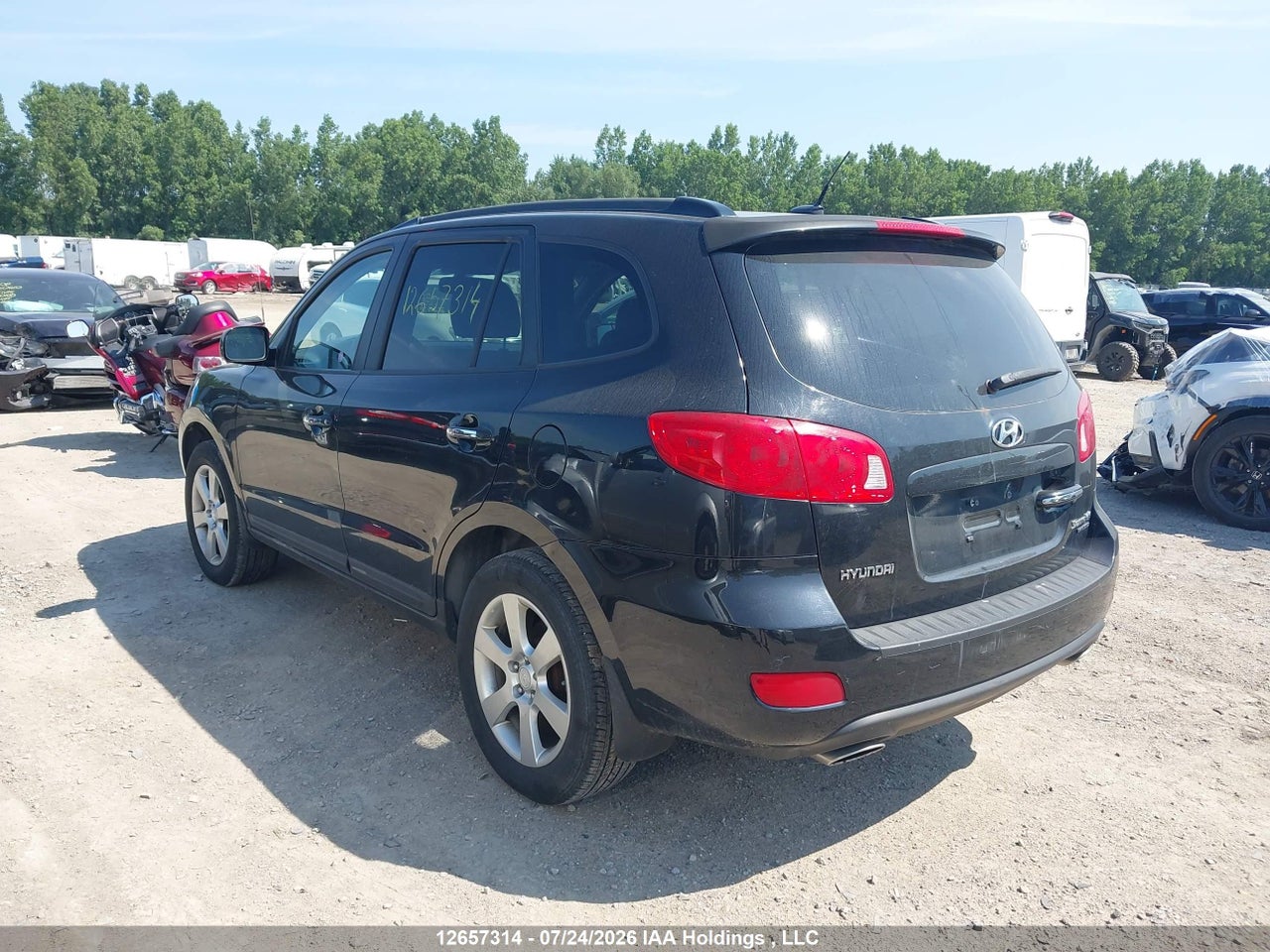 2008 HYUNDAI SANTA FE LIMITED thumbnail 4