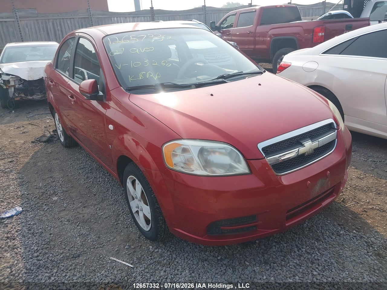 2007 CHEVROLET AVEO LS thumbnail 2