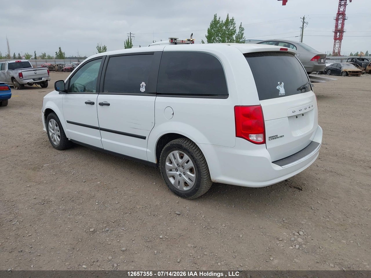 2017 DODGE GRAND CARAVAN SE thumbnail 4