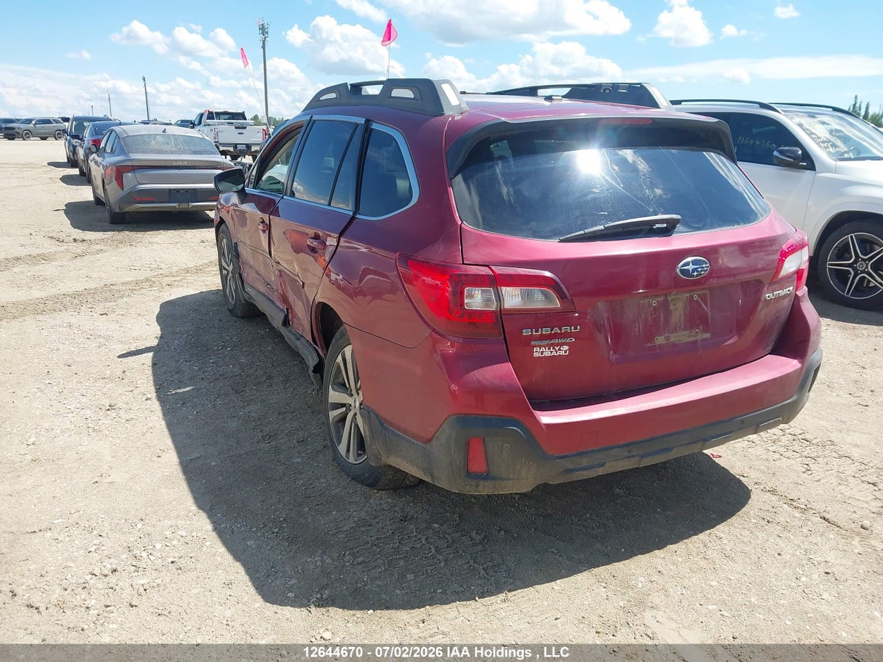 2018 SUBARU OUTBACK 2.5I LIMITED thumbnail 4