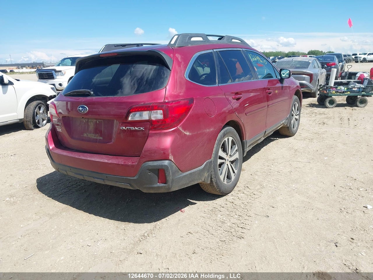 2018 SUBARU OUTBACK 2.5I LIMITED thumbnail 5