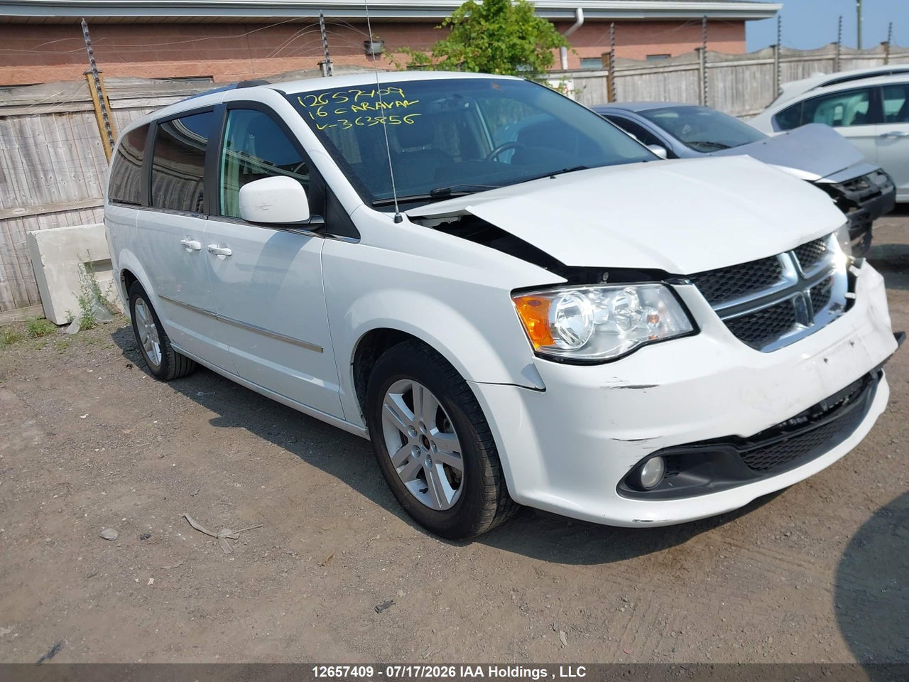 2016 DODGE GRAND CARAVAN thumbnail 2