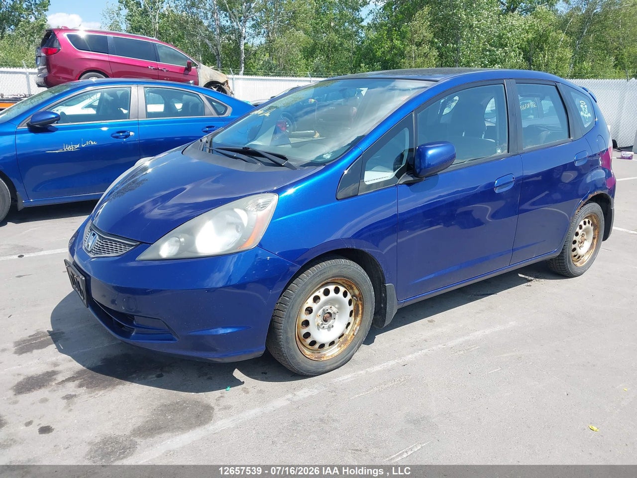 2009 HONDA FIT LX thumbnail 3