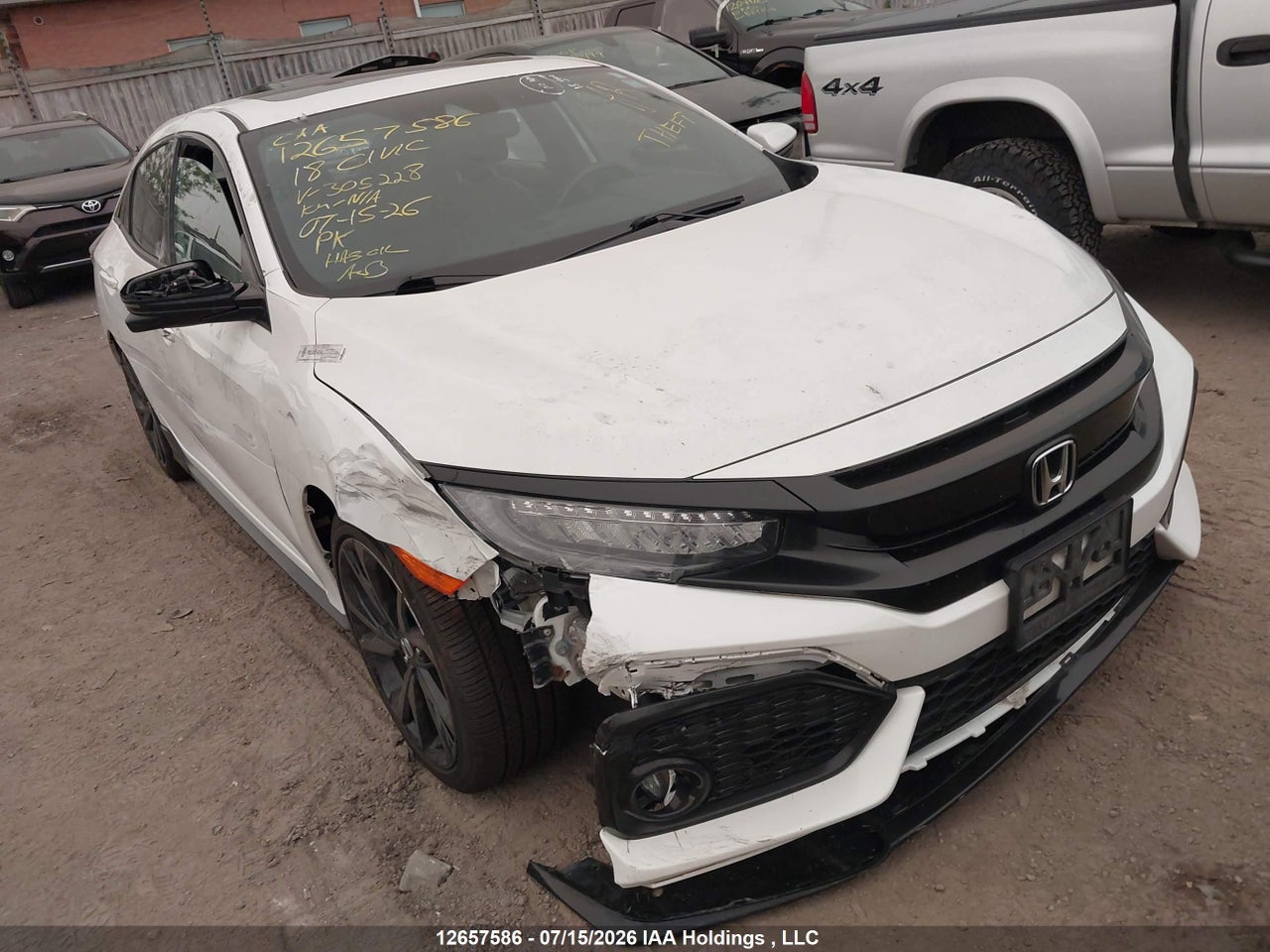 2018 HONDA CIVIC SPORT TOURING thumbnail 2