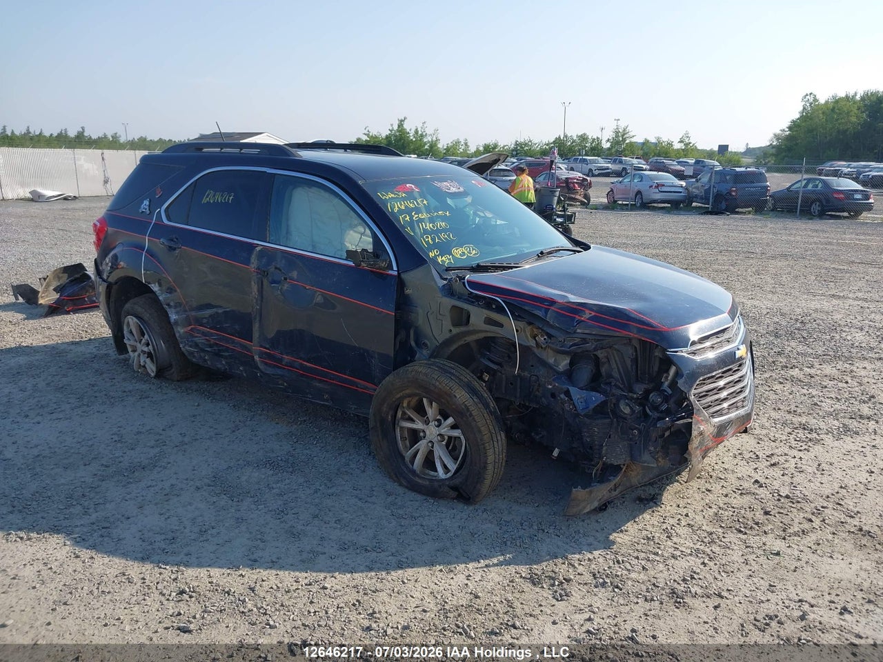 2017 CHEVROLET EQUINOX 1LT thumbnail 2