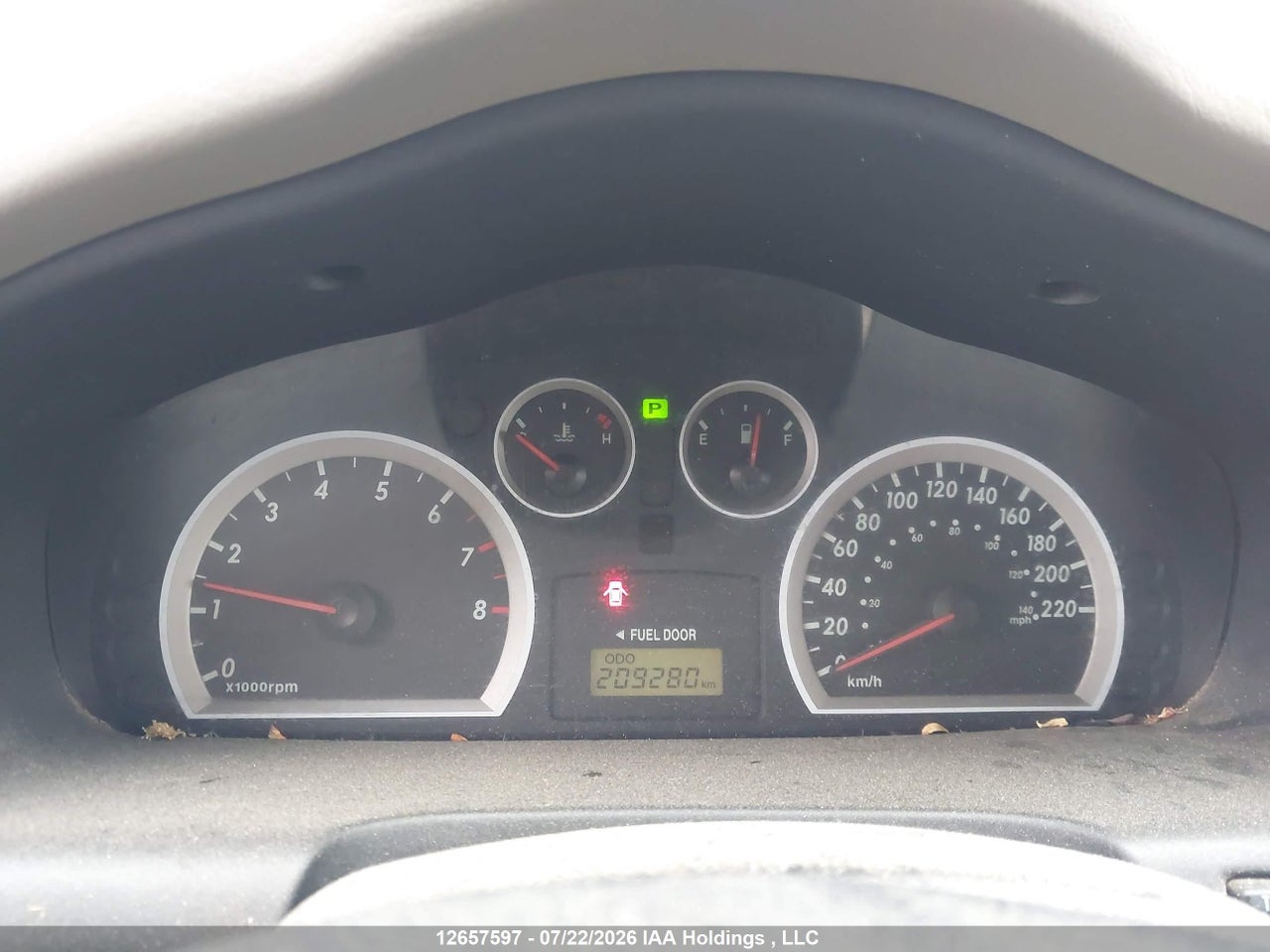 2006 HYUNDAI SANTA FE GL V6 thumbnail 8