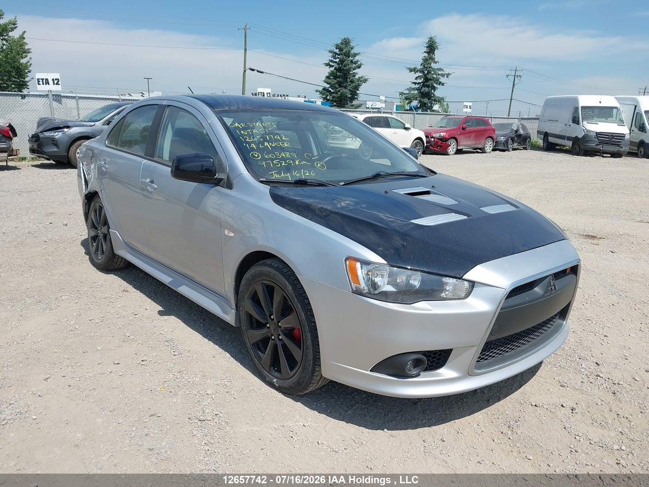 2014 MITSUBISHI LANCER RALLIART thumbnail 2