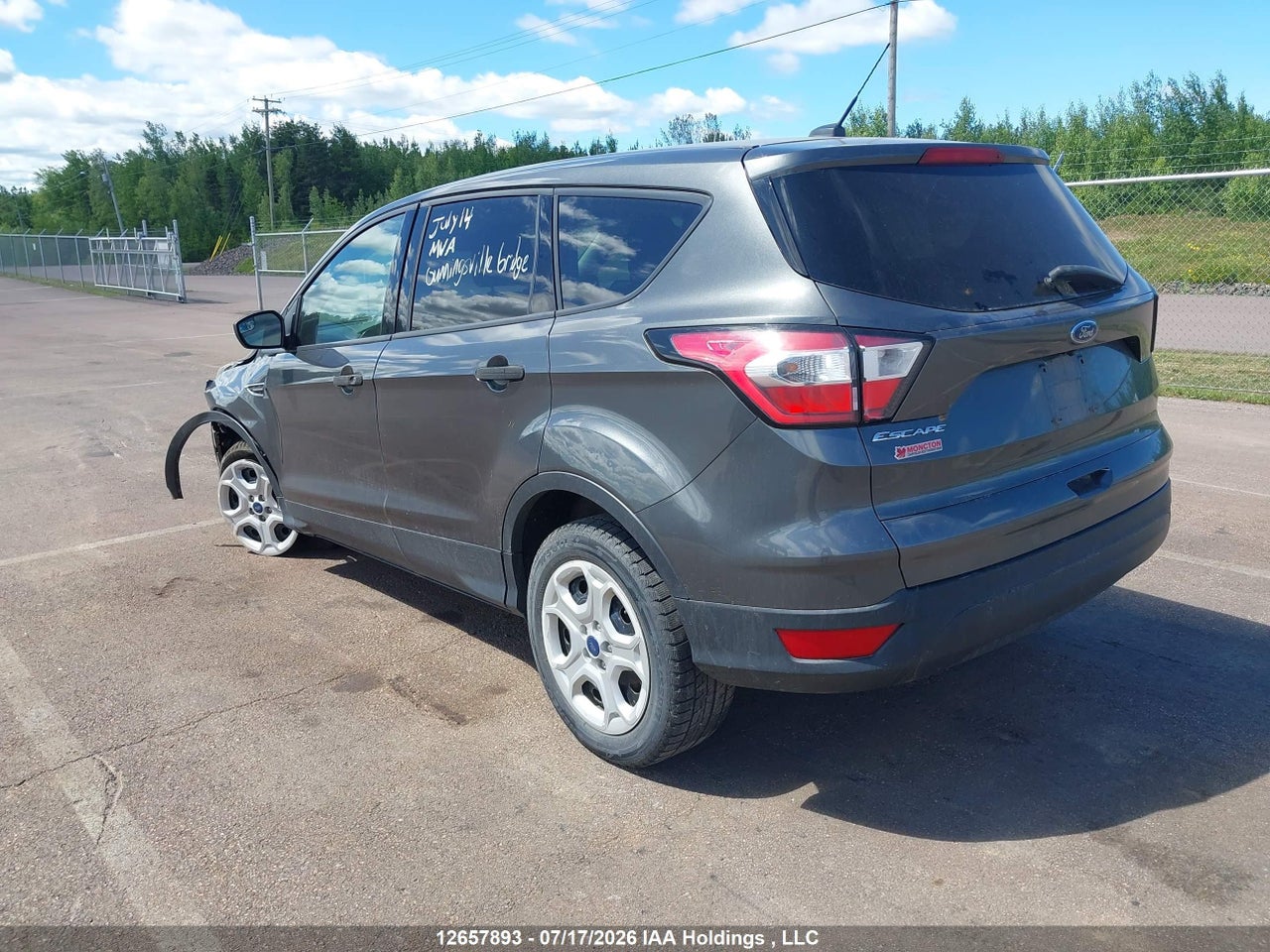2017 FORD ESCAPE S thumbnail 4