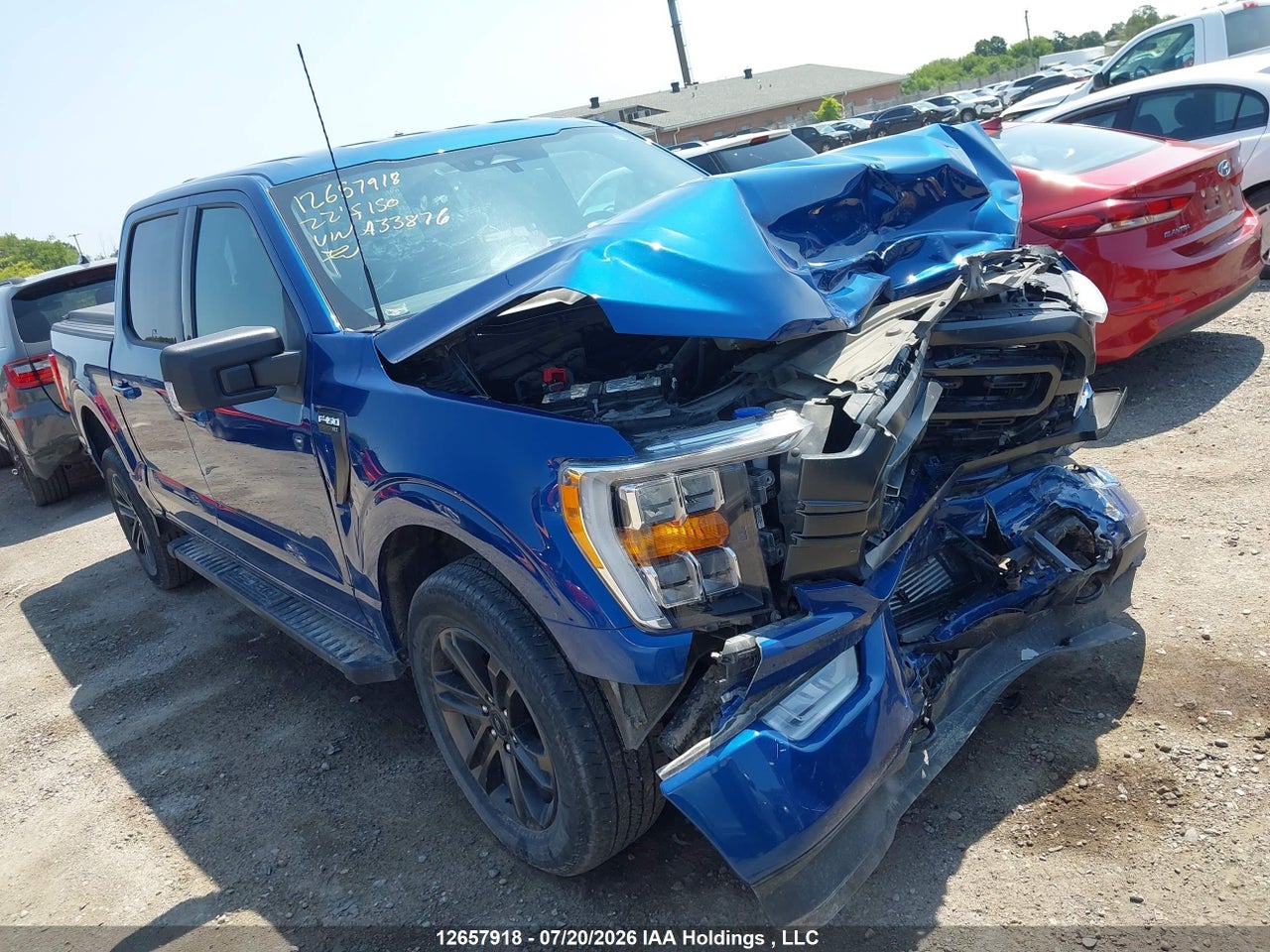 2022 FORD F150 SUPERCREW thumbnail 2
