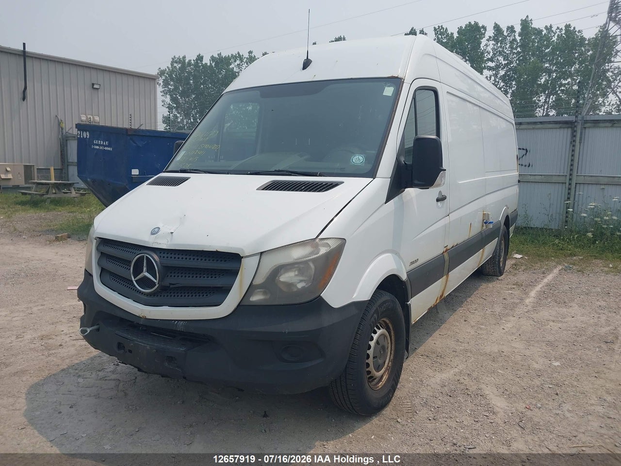 2015 MERCEDES BENZ SPRINTER 2500 thumbnail 3