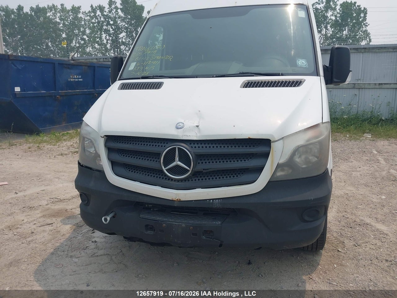 2015 MERCEDES BENZ SPRINTER 2500 thumbnail 7