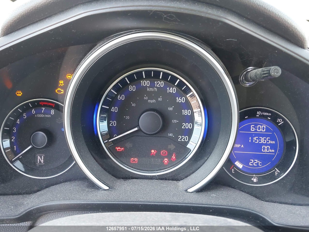 2016 HONDA FIT EX thumbnail 8