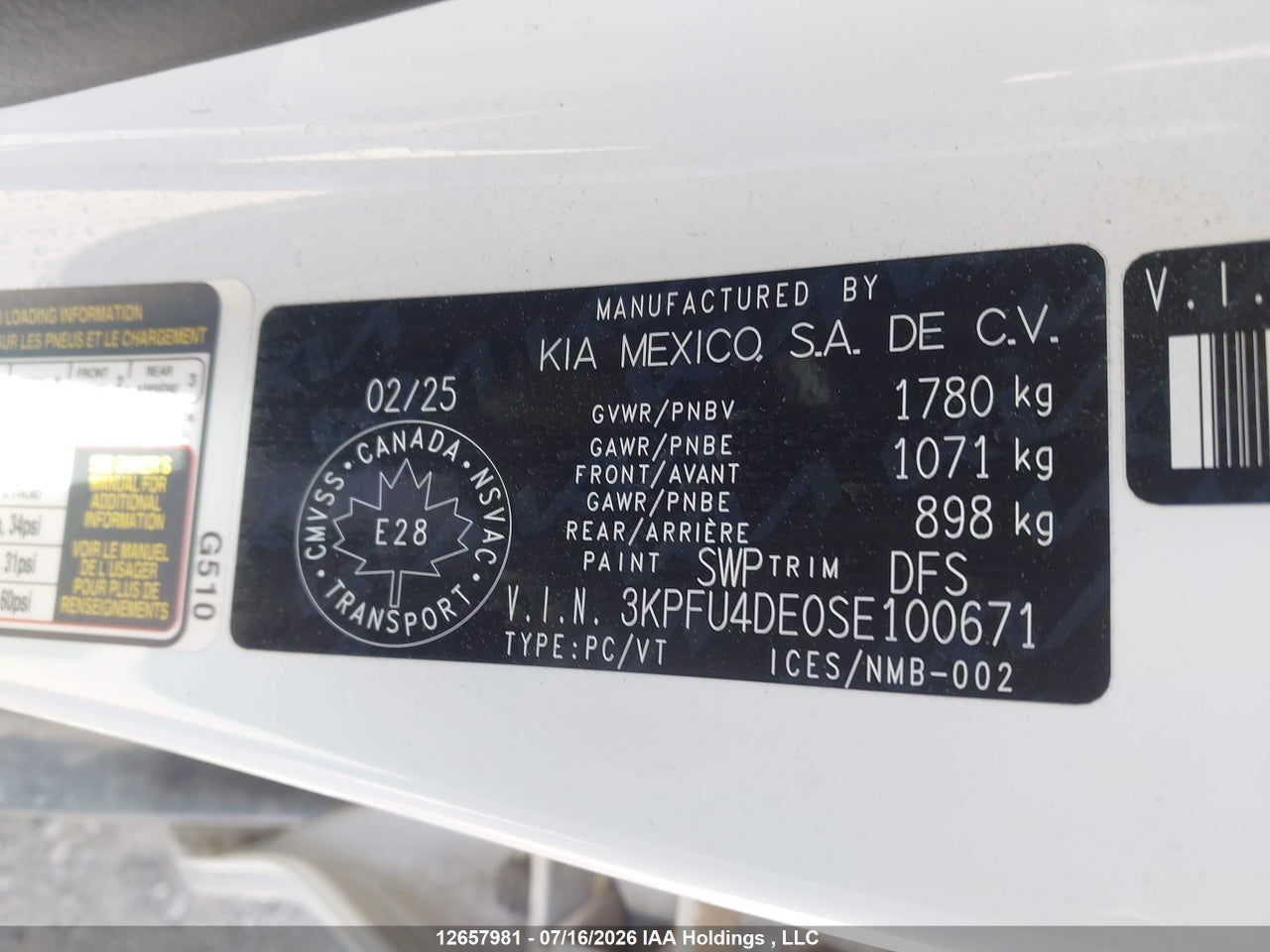 2025 KIA K4 EX/EX+ thumbnail 10